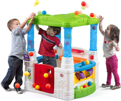 Step2 Crazy Maze Toddler Ball Pit, Kids Playhouse, Indoor/Outdoor Playset, Interactive Play with Sounds, Includes 20 Colorful Balls, Made of Durable Plastic, For Toddlers 1.5+ Years Old