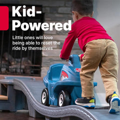 Step2 Up & Down Roller Coaster Kids Ride On Toy, Push Car, Indoor/Outdoor Playset, Made of Durable Plastic, Max Weight 50 lbs., For Toddlers 2-5 Years Old, Multicolor